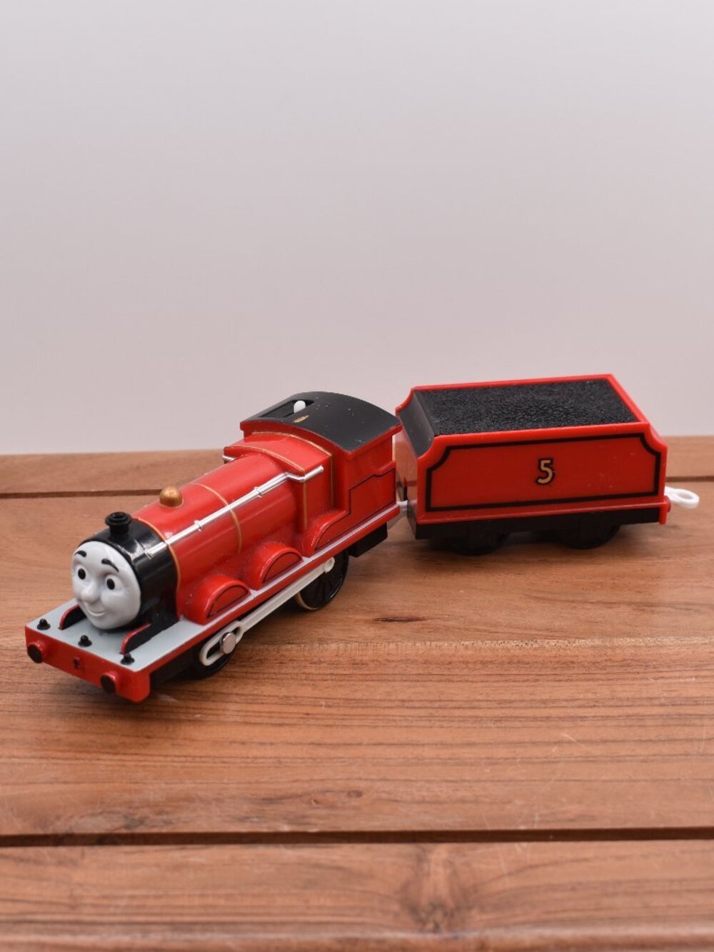James and Tender TOMY PLARAIL Motorized Trackmaster Thomas Friends Train Engine
